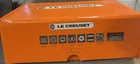 Creuset Blue Enameled Cast Iron Saucepan W/ Lid 1.8L 18CM New. Price: $169.00.