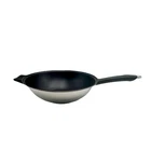 Ken Hom 12 Non-stick Carbon Steel Wok, Euc Used. Price: $33.00.