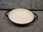 Technique Enameled Cast Iron Pan Blue 10" Everyday Openware Used. Price: $28.00.