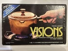 Vtg Corning Visions 1QT Covered Saucepan Pour Spout V-1-N Amber Pyrex New. Price: $49.99.