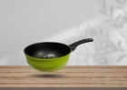 Prolinemax Made Korea - 3D Diamond Coating Nonstick Wok Frying Pan Green New. Price: $51.99.