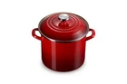 Stockpot 8 Quart Enamel Steel Traditional Cerise Creuset Stainless New. Price: $154.99.
