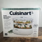 Cuisinart Turbo Convection Steamer Quart TCS-60 Vegetable Rice Cooker New. Price: $129.99.