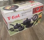 T-fal Essentials Non-stick Pots And Pans Cookware 10 Piece Set, Black New. Price: $55.00.