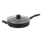 Mainstays 4 Quart Multi-use Non-stick 28CM Black Jumbo Cooker Frying Pan With Gl New. Price: $19.99.