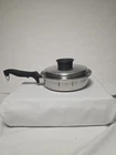 Chefs Ware 9" Skillet Frying Pan Saute Pot & Lid Stainless Steel T304 Used. Price: $39.99.