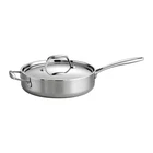 Tramontina 80116/058DS 3 Qt Tri-ply Clad Covered Deep Saute Pan, Stainless Steel New. Price: $71.00.