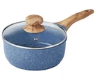 Pioneer Woman Blue Speckle 2 Quart Saucepan W/lid Nonstick Coating New. Price: $22.99.