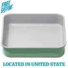 Caraway Square Pan 9X9 Non-stick Ceramic Coating Baking Non-toxic, Sage New. Price: $40.99.