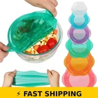 Rottogoon Silicone Stretch Lids - Reusable Food Covers, 6PCS New. Price: $51.99.