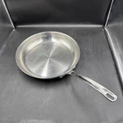 Viking 12" Skillet Fry Pan 3-PLY Stainless Steel With Aluminum Core Induction Used. Price: $35.97.