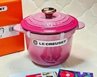 Le Creuset Cocotte Every Rice Pot 18CM 2.25QT Berry Pink Copper Knob Cast Iron New. Price: $389.00.