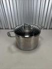 Emeril 6QT Stainless Steel Copper Core Stock Pot With Glass Lid Double Handles Used. Price: $48.41.
