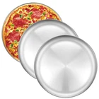 Deedro 12 Inch Pizza Pan Stainless Steel Tray Baking Sheet For Oven Round New. Price: $38.45.