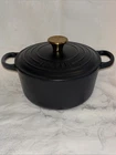 Bel-fer Gray Black 3 Qt Enameled Cast Iron Dutch Oven New Unused By Dwellsix. Price: $15.00.