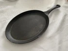 Vintage Winco Cast Iron Frying Pan / Skillet #268 Oval Fajita 9.75 X Used. Price: $19.95.