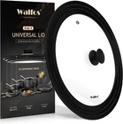 Universal Lid For Pots, Pans And Skillets Fits 10.5", 11.5" 12" Diameter New. Price: $64.33.