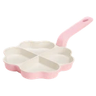 Paris Hilton 8-IN Ceramic Nonstick Divided Heart Frying Pan Skillet, 4-SECTION New. Price: $36.32.
