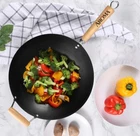 Aroma Housewares ANW-102 14" Carbon Steel Non-stick Wok, Heavy Duty Black New. Price: $46.00.