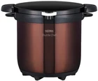 Thermos Vacuum Heat Insulation Cooker Shuttle Chef 4.5L Clear Brown KBG-4500 Cbw New. Price: $210.86.