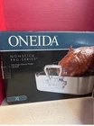 Oneida Pro-series Extra Large Aluminum Roaster With Rack New. Price: $65.00.