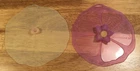 Set Of 2 Charles Viancin Silicone Drink Covers Hibiscus & Lily Pad Used. Price: $9.99.