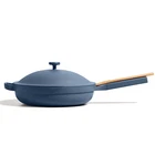 Our Place Large Always Pan 12.5 10 In Nonstick Lid&spoon Blue Salt Read New. Price: $93.04.