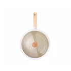 Neoflam Fika 9.5" Chef Frying Pan With Glass Lid, Nonstick Ceramic Coating New. Price: $52.99.