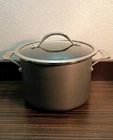 Cuisinart Qt Stock Pot With Glass Cover N6166-22 Andonized Used. Price: $37.05.