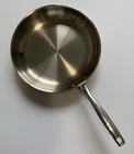 Tramontina 12" Fry Pan Tri-ply Clad Stainless Steel Nsf Induction Safe 82116/038 Used. Price: $39.95.
