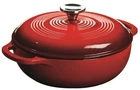 Lodge Enameled Cast Iron Dutch Oven, 3-QUART, Island Spice Red New. Price: $80.69.