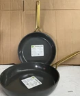 Greenpan 8 & 11 Ceramic Nonstick Frying Skillet Set Small Chip New. Price: $94.99.