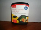Rapid Ramen Noodle Cooker Microwave 3 Minute As Seen On Tv Show Shark Tank Black New. Price: $11.95.