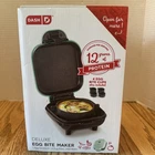 New Dash DBBM450GBAQ08 Deluxe Sous Vide Style Egg Bite Maker With Silicone Molds. Price: $26.99.