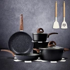 Ceramic Non-stick Cookware Set, 12PCS Pots & Pans With Utensils, Pfas-free New. Price: $125.99.