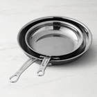 Hestan Nanobond Titanium Stainless-steel Skillet Fry Pan, Set Of 2, Free & Fast New. Price: $248.88.