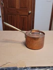 All-clad Cop*r*chef 2 Qt 6" Sauce Pan Pot Copper Stainless Steel Lid Handle Vtg Used. Price: $135.00.