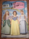 Disney Princess Childs Costume Dress 4 6 7 Simplicity Sewing Pattern 5832 New. Price: $6.99.
