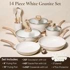 Carote 14 Pcs Pots And Pans Set Nonstick,cookware Kitchen Cooking Wit... New. Price: $89.00.