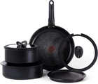 Tefal Ingenio Induction Platinum Cookware Set 28CM Frypan, Saute & Lids 8PC New. Price: $135.14.