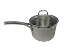Calphalon 1/2 Qt 2.5 Saucepan Pot 87025 Dual Pour Spout Stainless Small Dent New. Price: $34.99.