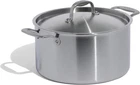 Cookware 8 Quart Stainless Steel Stock Pot With Lid 5 Ply Clad New. Price: $357.58.