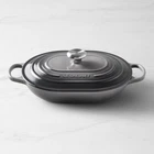 Creuset Signature Enameled Cast Iron Covered Oval Casserole, 3/4-QT New. Price: $143.00.