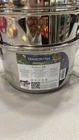 3 Pc Tramontina Tri-ply Base Quart Stainless Double Boiler/steamer W/lid New. Price: $150.00.