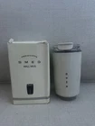 Smeg 50'S Style Wall Mug Cream Plastic With Lid Drink Through! New Open Box!. Price: $19.99.