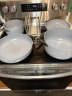 Caraway Non-stick Ceramic Cookware Set (12 Piece) Pots, Pans, Lids And Kitchen Used. Price: $220.00.