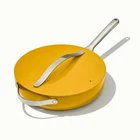 Caraway Home 4.5QT Saute Pan With Lid Marigold New. Price: $98.99.