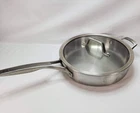 Calphalon Premier Saute Pan With Lid 3QT Stainless Steel 5003 Used. Price: $49.95.