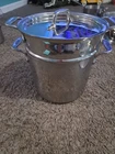 All-clad 6QT Stainless Steel Pasta Pot And Insert Cookware With Lid Used. Price: $150.00.
