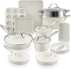 Gotham Steel Hammered 15 Piece Pots And Pans Set Non Stick Cookware Kitchen New. Price: $264.99.